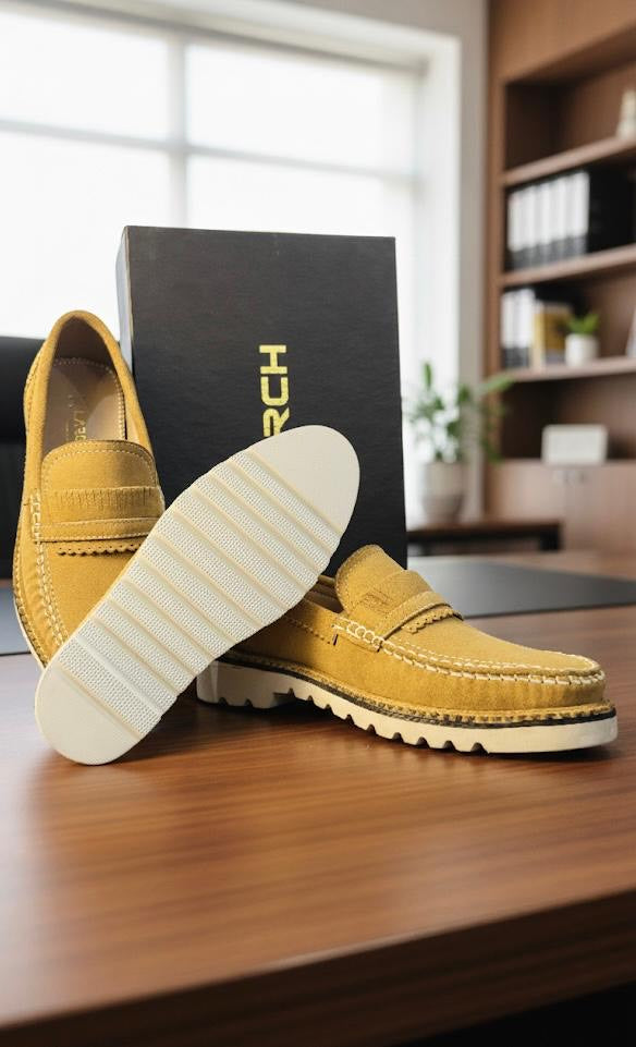ARCH Premium Suede Loafers – Affordable Luxury & Everyday Comfort