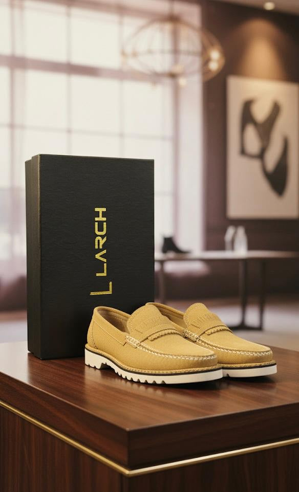 ARCH Premium Suede Loafers – Affordable Luxury & Everyday Comfort