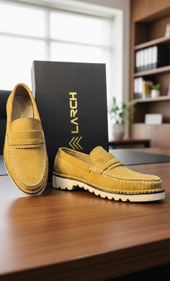 ARCH Premium Suede Loafers – Affordable Luxury & Everyday Comfort